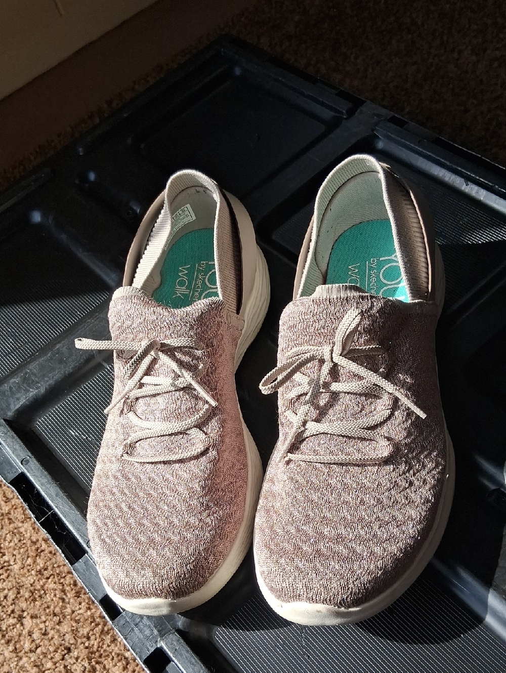 Sparkly Gray YOU By Skechers Women Size 10